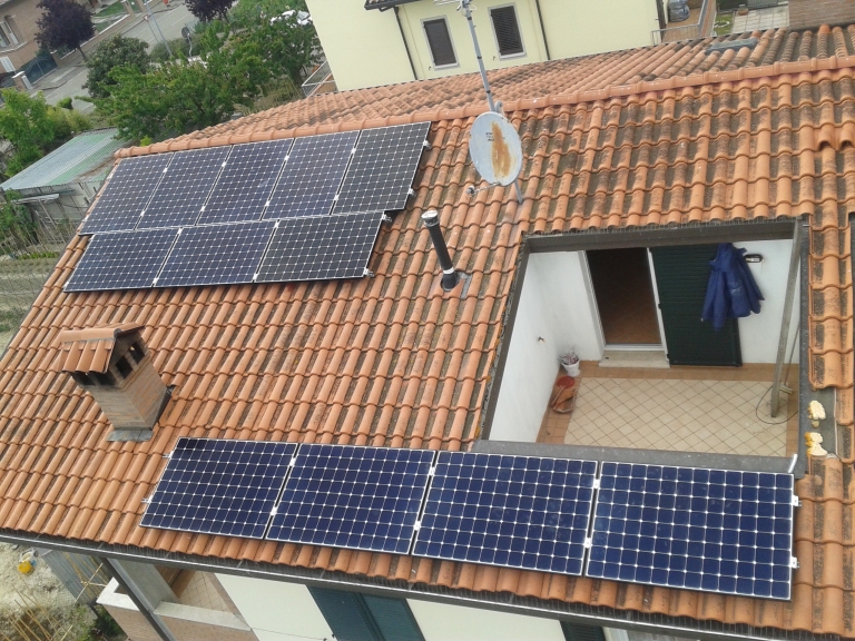 Impianto Fotovoltaico Lightland SunPower E20 a Ravenna Emilia Romagna