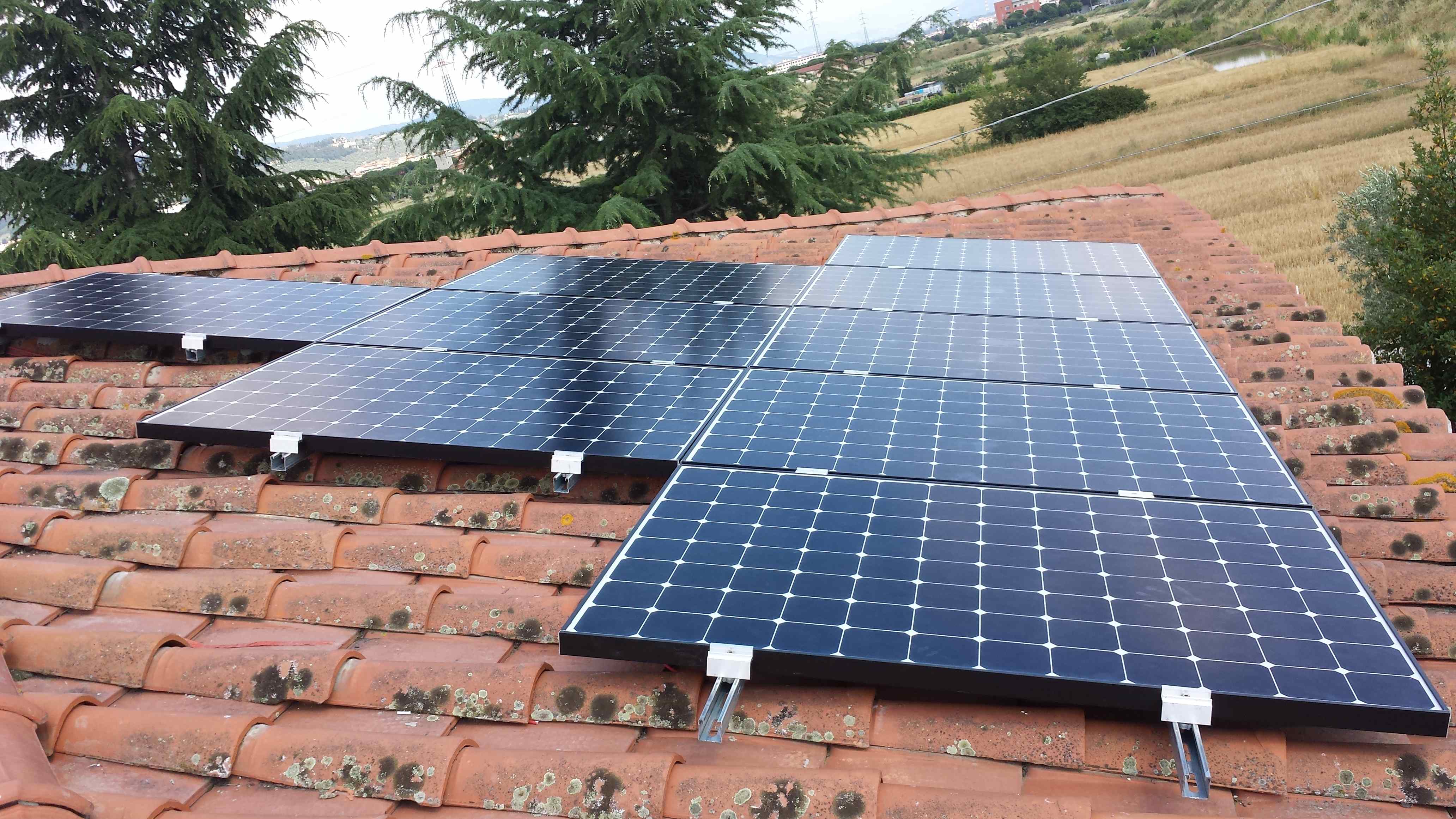 Impianto Fotovoltaico Sesto Fiorentino Toscana SunPower E20