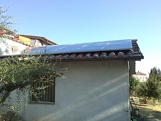 Impianto Fotovoltaico San Casciano Bagni Palazzone Toscana