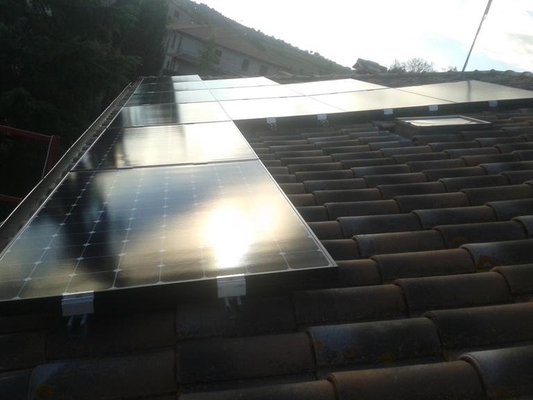 Impianto Fotovoltaico SunPower Lightland con moduli E20 a Città della Pieve Perugia Umbria