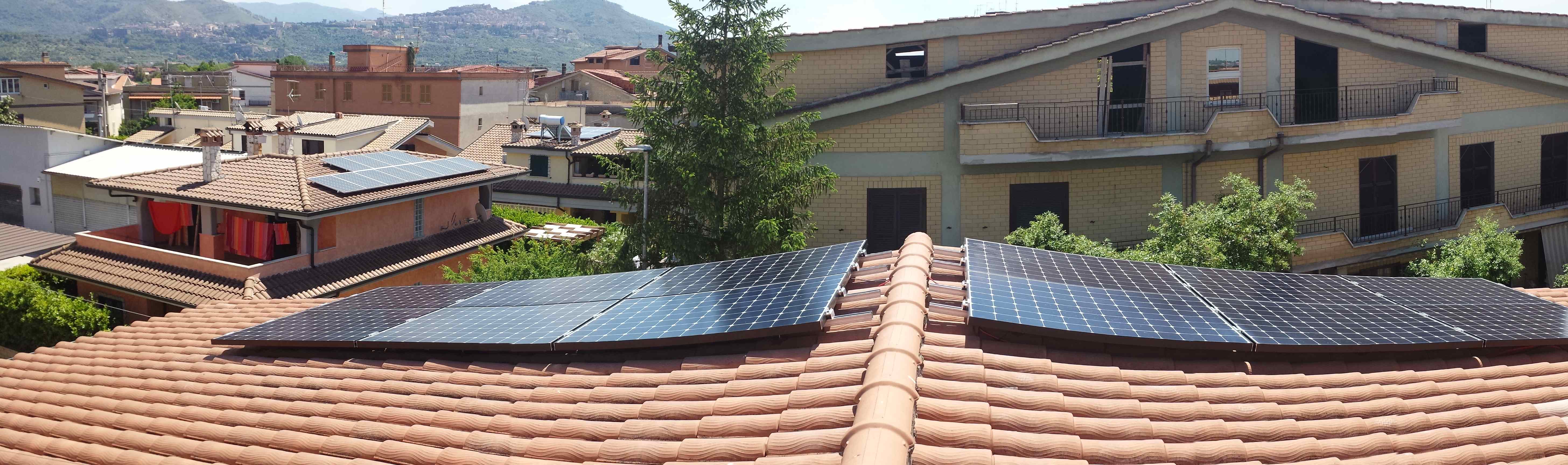 Impianto Fotovoltaico Volpi Guidonia Lazio SunPower