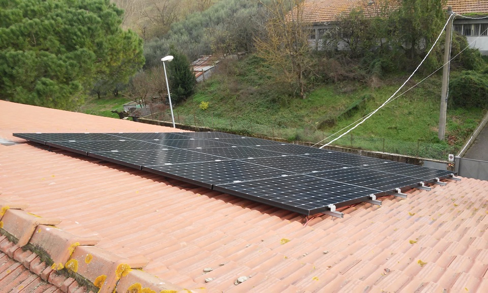 Impianto fotovoltaico Lightland SunPower con moduli E20 a Certaldo Firenze