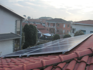 Nuovo impianto fotovoltaico 2,88 kWp Origgio Varese Lombardia